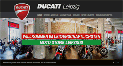 Desktop Screenshot of ducati-leipzig.de